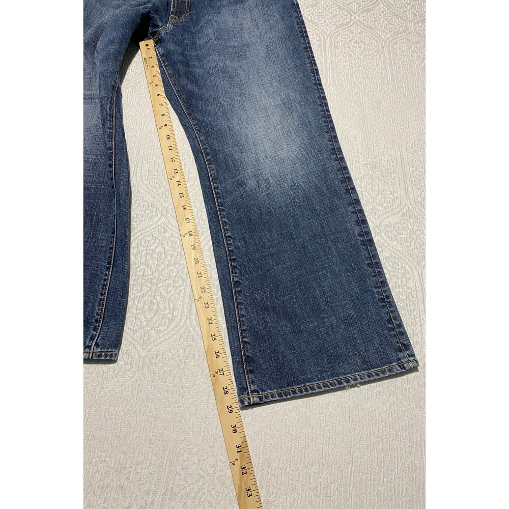 Gap 1969 Loose Fit Mens Blue Denim Jeans 36x30 Baggy Wide Leg Medium Wash 54023 - Picture 9 of 10